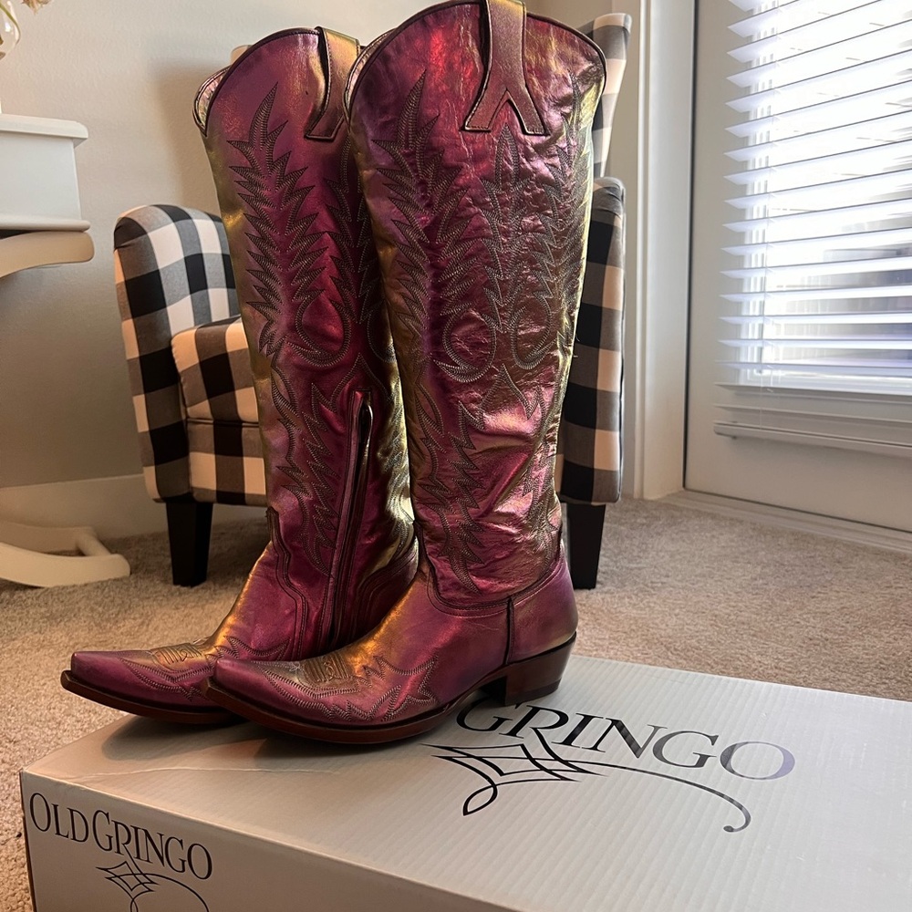 Old Gringo Mayra- Relaxed Fit Purple Metallic